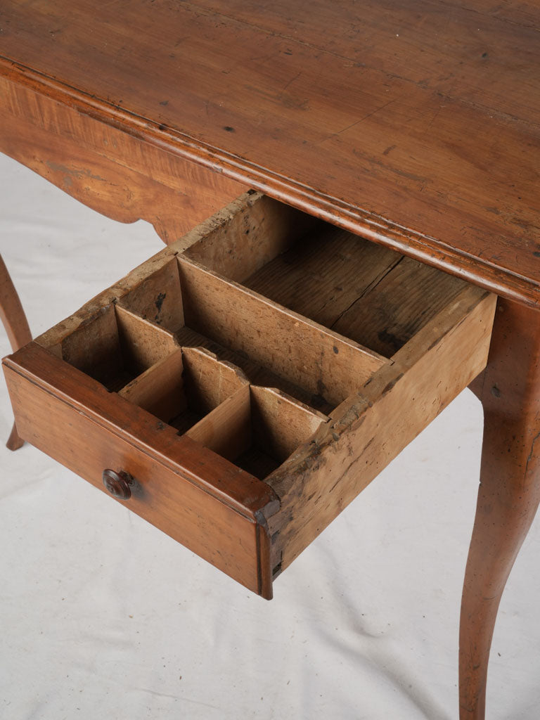 18th Century French Provincial Cherrywood Side Table - 36½" x 24¾"