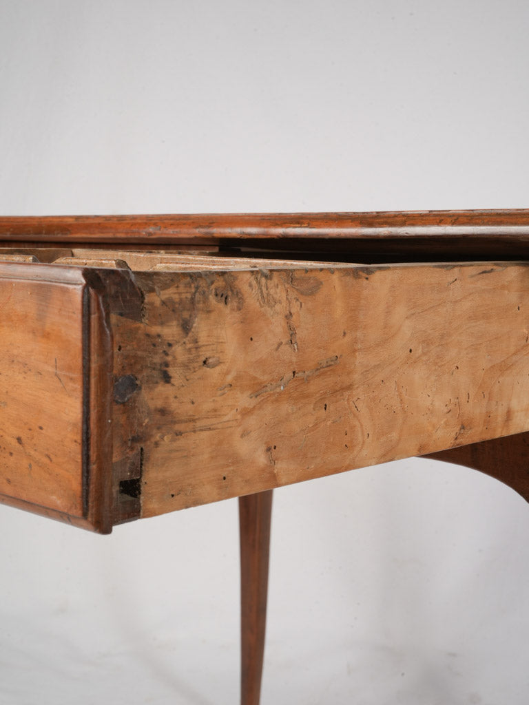18th Century French Provincial Cherrywood Side Table - 36½" x 24¾"