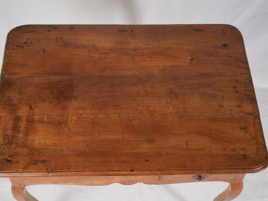18th Century French Provincial Cherrywood Side Table - 36½" x 24¾"