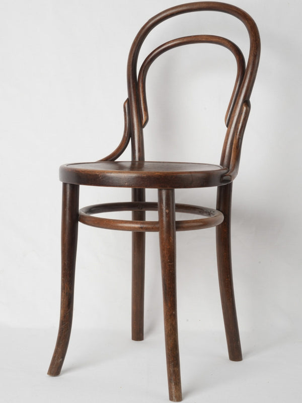 19th-century Thonet bistro chair - beechwood