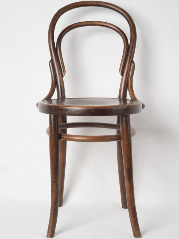 19th-century Thonet bistro chair - beechwood