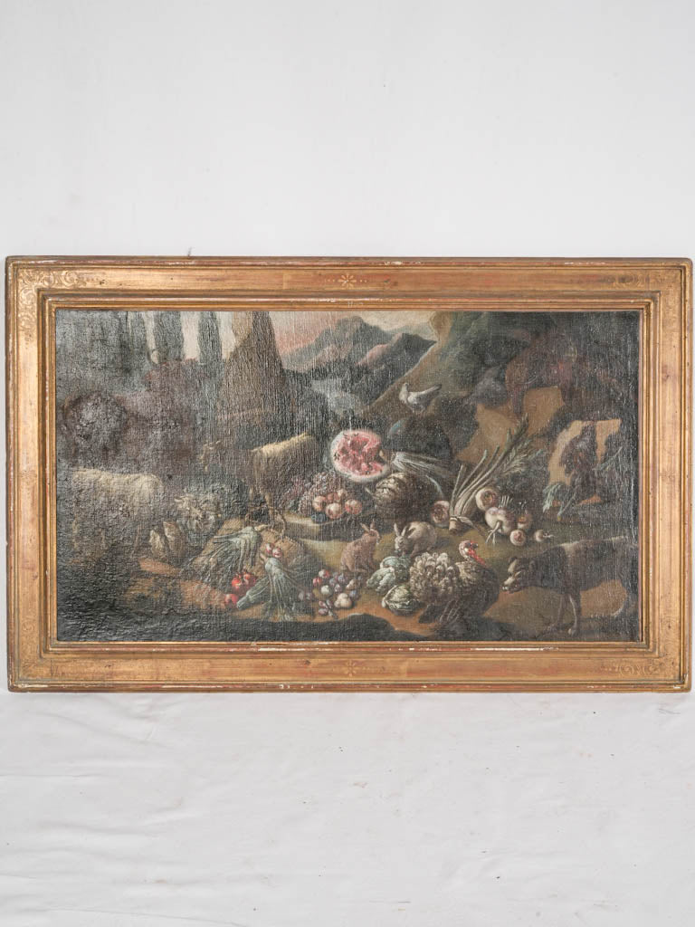 Antique Baroque-style artwork