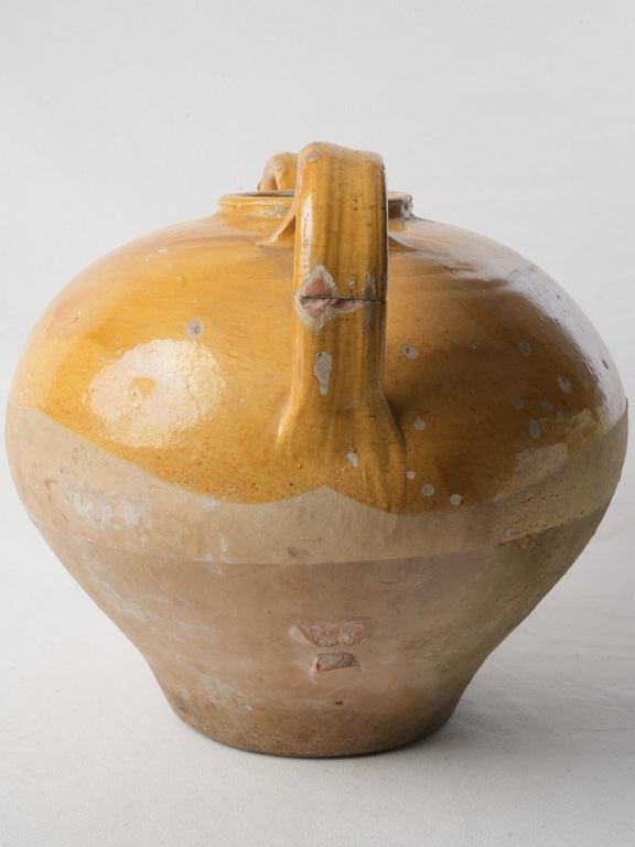 Bold yellow glazed jug