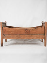 Antique French wooden child's bed 45¾"