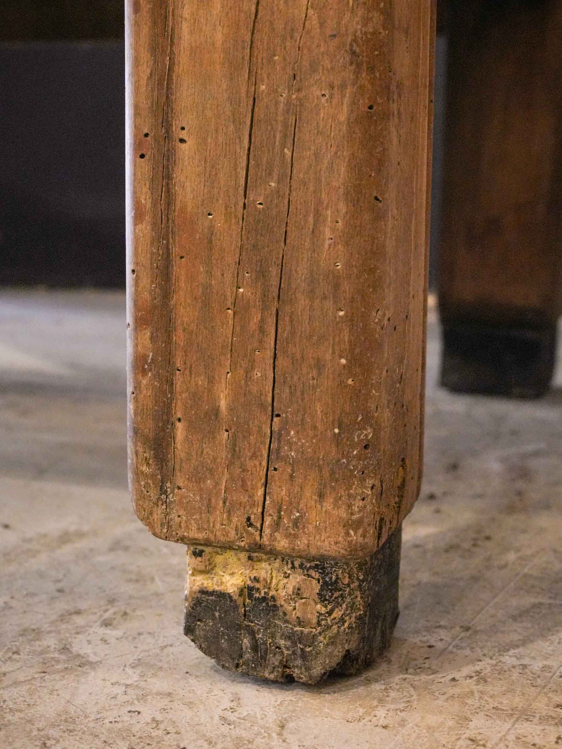 French Butcher's Block Worktable, c. 1940s - 32¼" x 48"