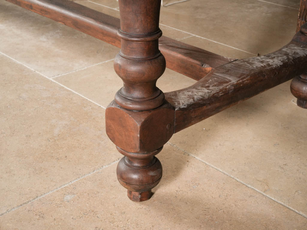 Timeless Antique French Walnut Convent Refectory Table - 78¾" x 28"