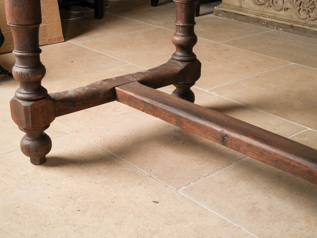 Timeless Antique French Walnut Convent Refectory Table - 78¾" x 28"
