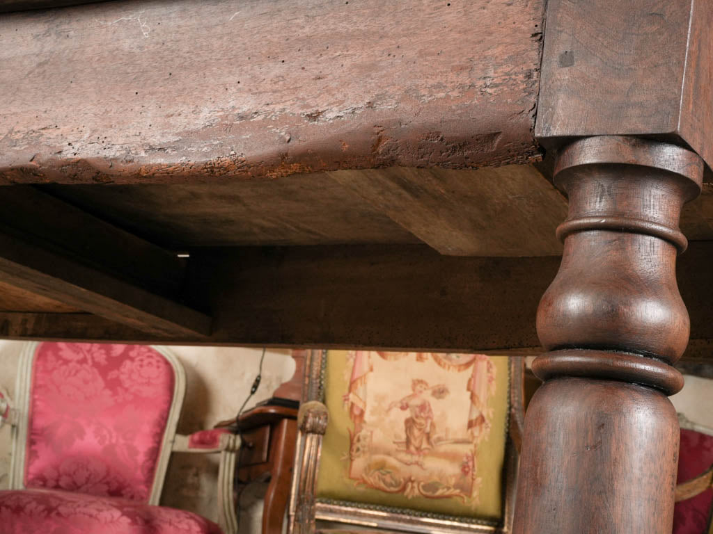 Timeless Antique French Walnut Convent Refectory Table - 78¾" x 28"