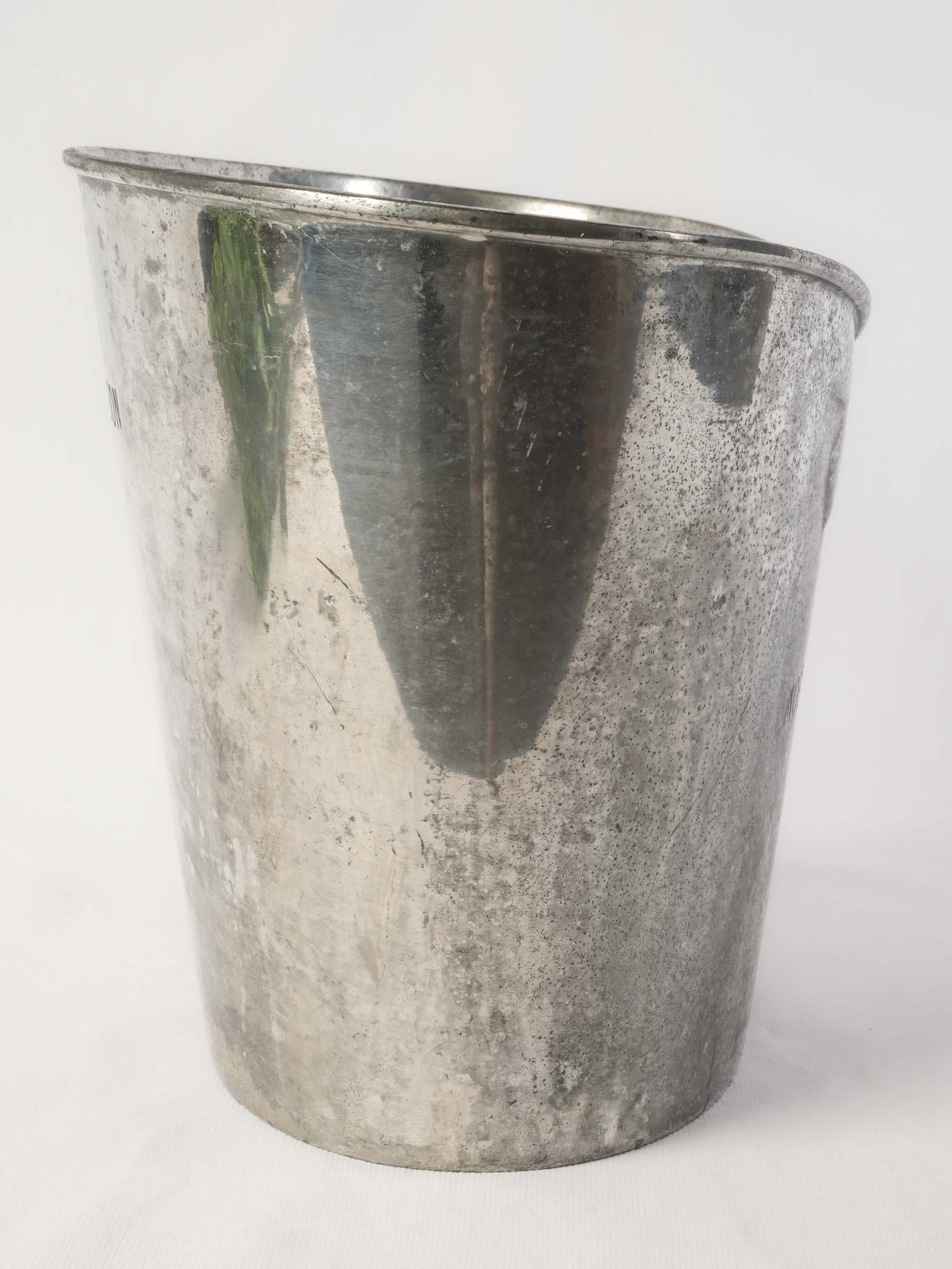 French mid century Moët & Chandon double bottle champagne bucket