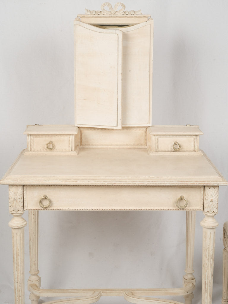 Airy graceful proportioned vanity
