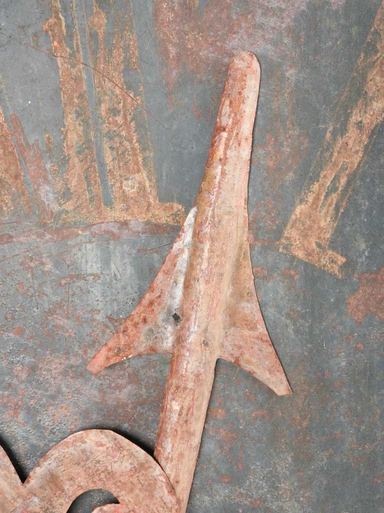 Huge vintage clock - metal 50¾"