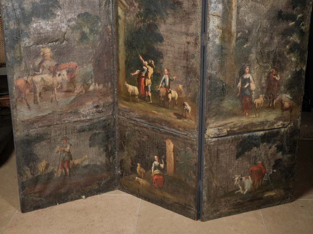 Rich patina Flemish taste screen  