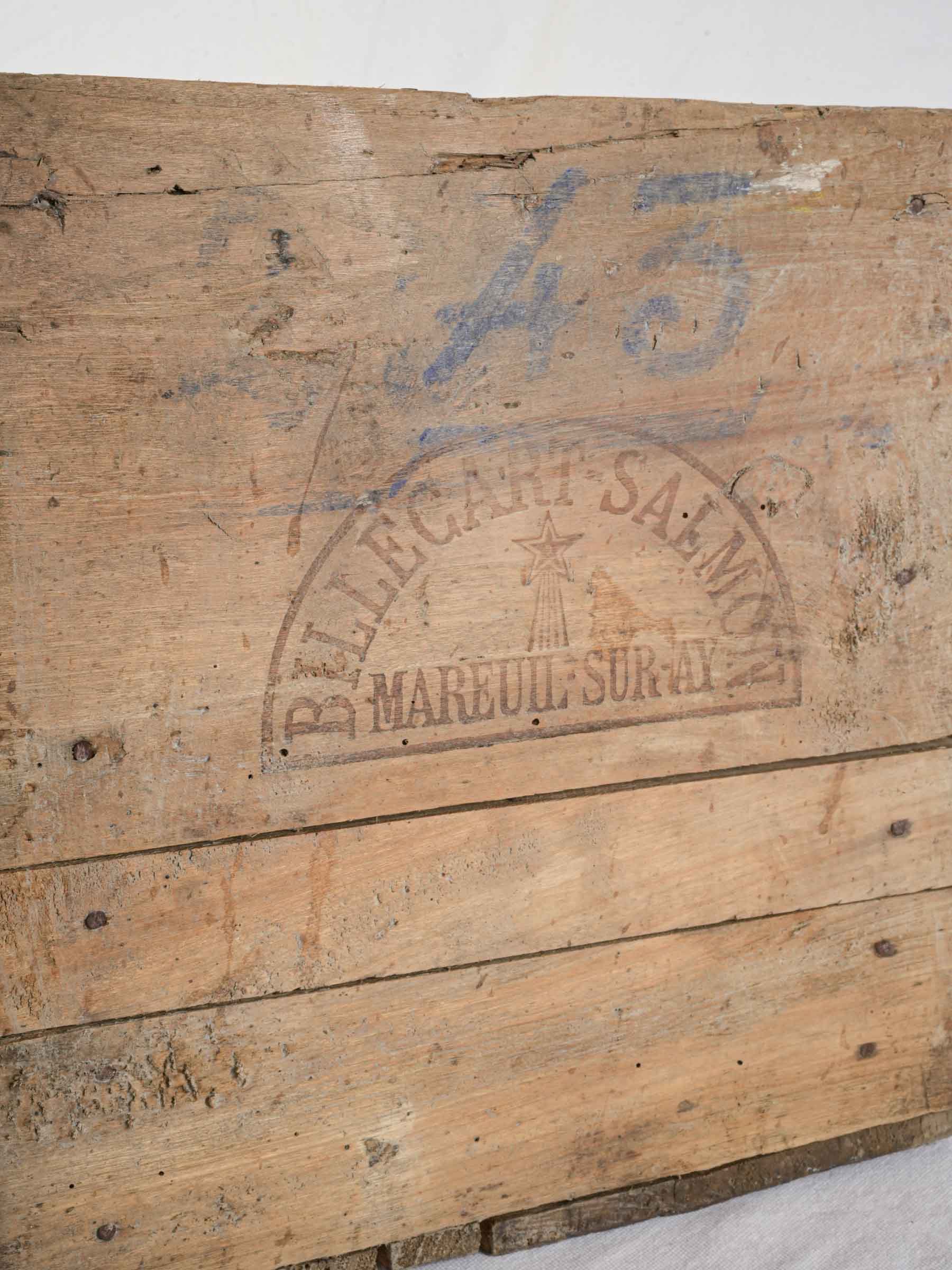 Mid 20th century Champagne crate - Billecart-Salmon