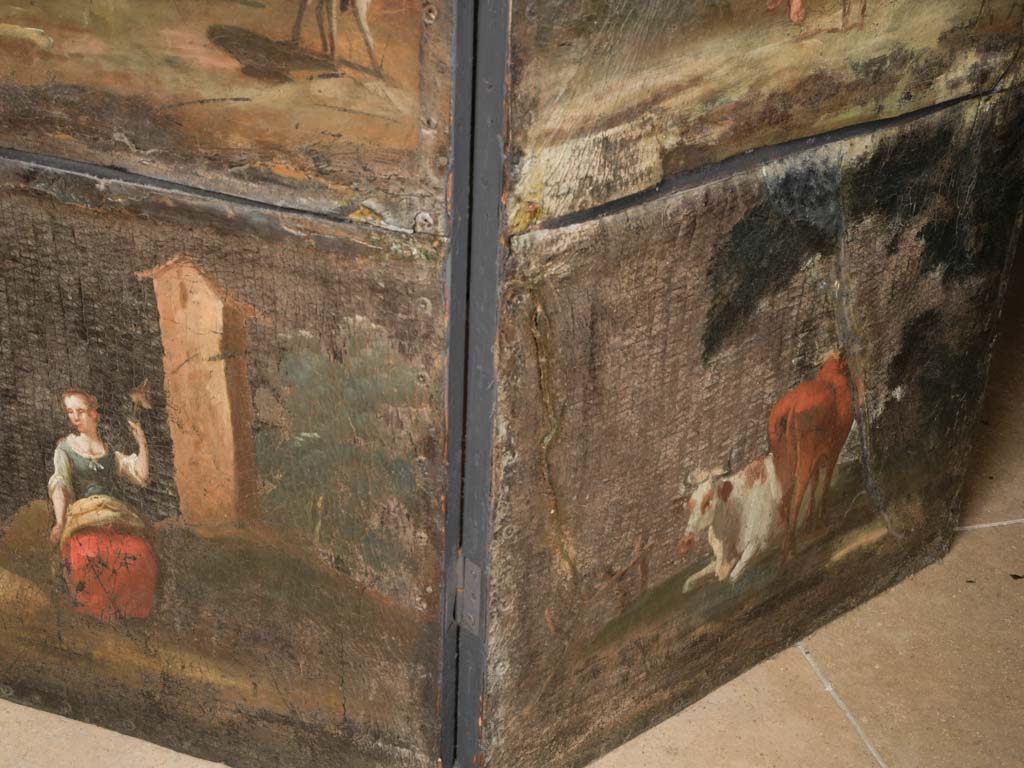 Unique atmospheric relief tool impressions  