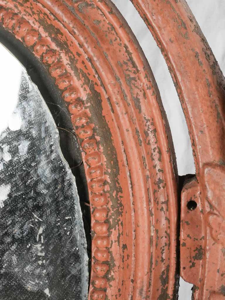 Antique French coat rack - cast iron 85¾"