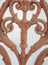 Antique French coat rack - cast iron 85¾"