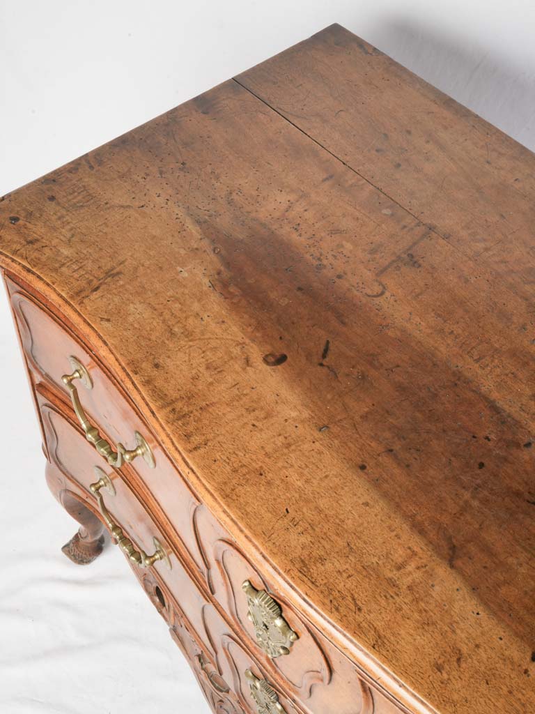 Elegant bronze-handled furniture