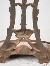 Antique French coat rack - cast iron 85¾"