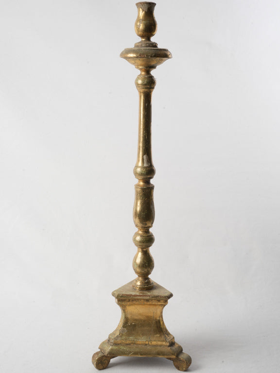 Refined presence 18th-century candlestick  