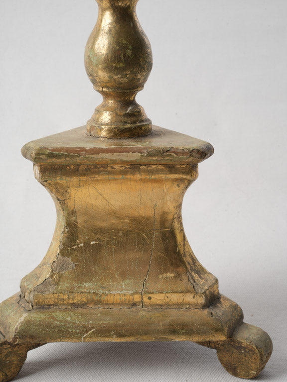 Delicately crafted base candlestick  