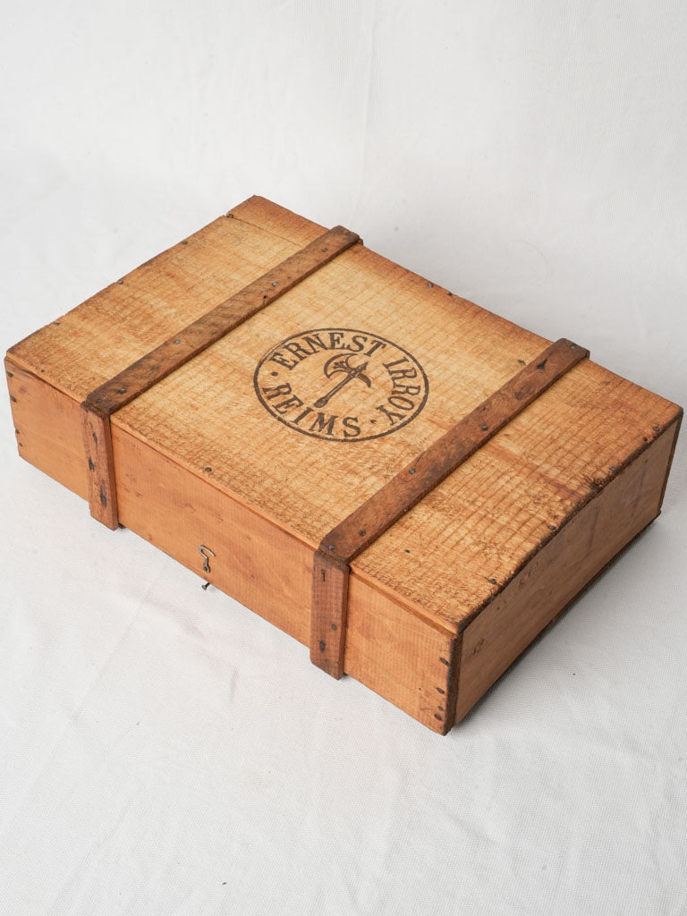 Mid-century wine shipping crate  