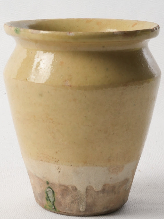 Vintage patina terracotta utensils holder  