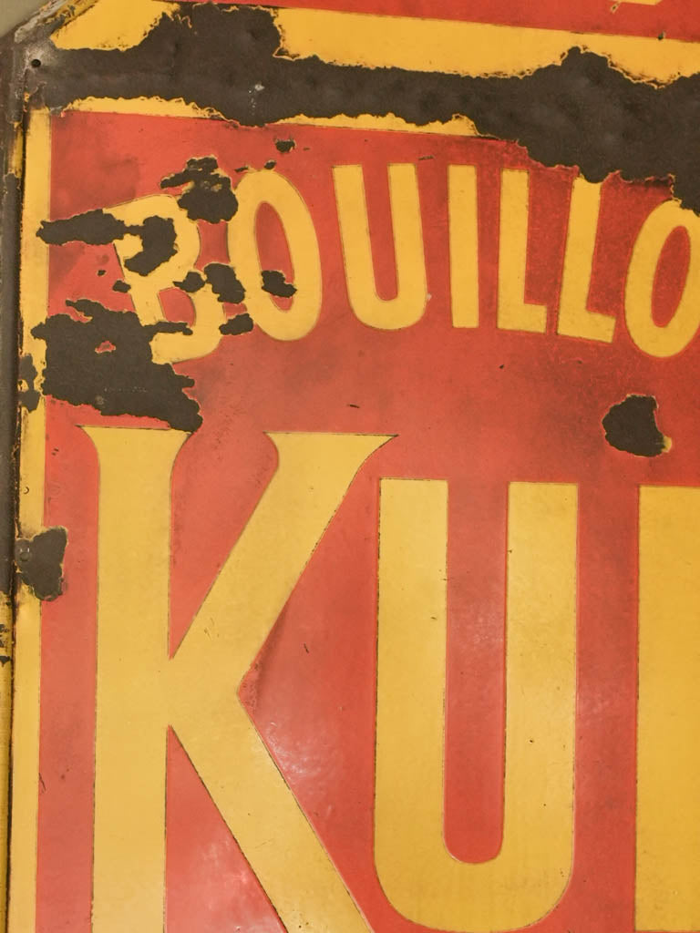 Large red bullion Kub sign 38½"