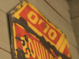 Large red bullion Kub sign 38½"