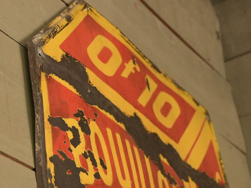 Large red bullion Kub sign 38½"