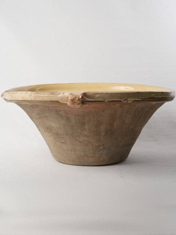 Elegant glazed earthenware kitchen staple  