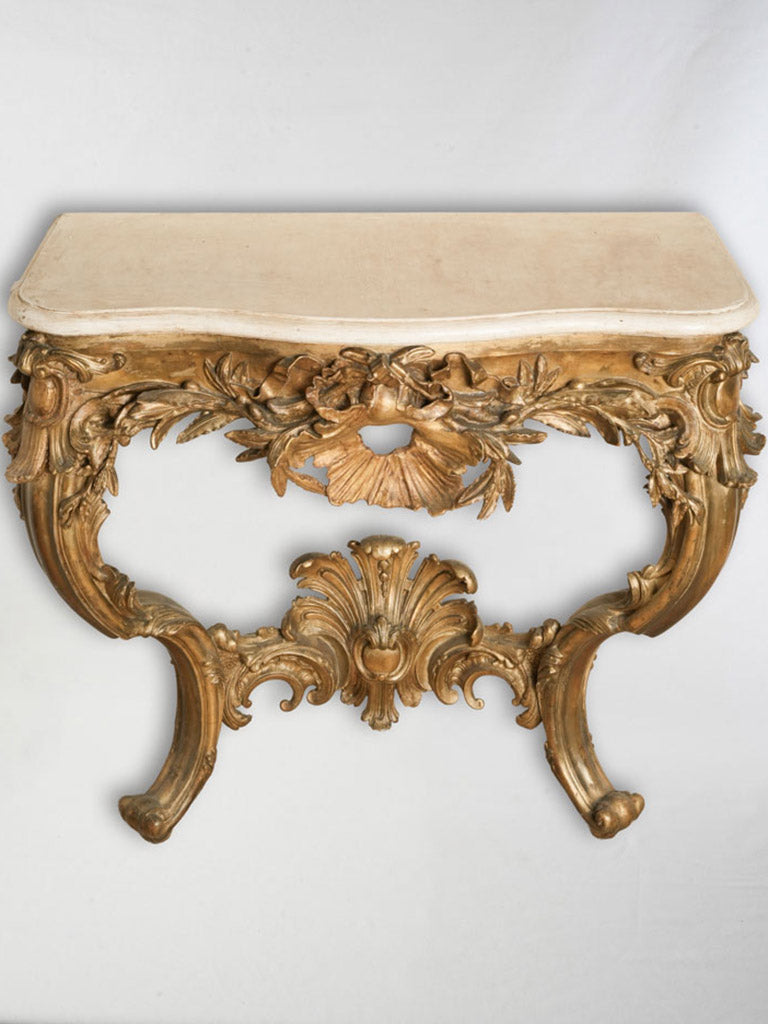 Italian ornate wall console