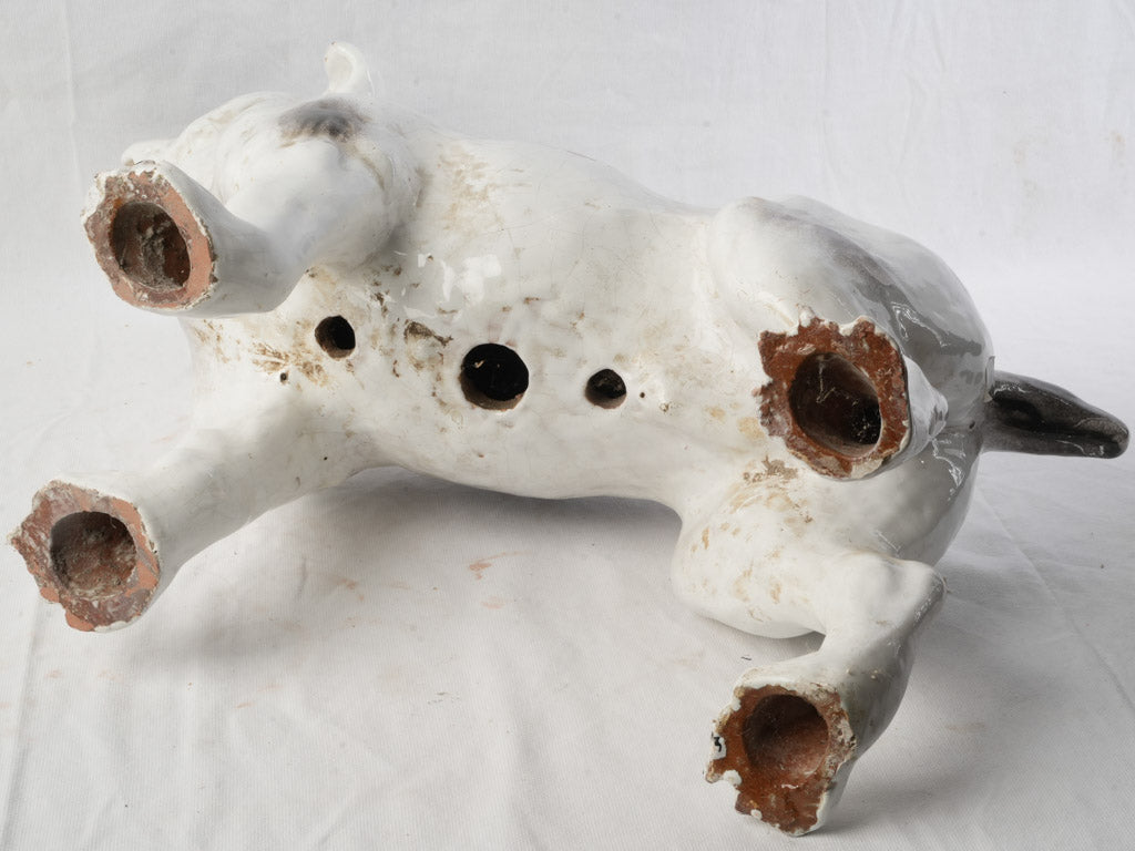 Detailed expressive bulldog representation  