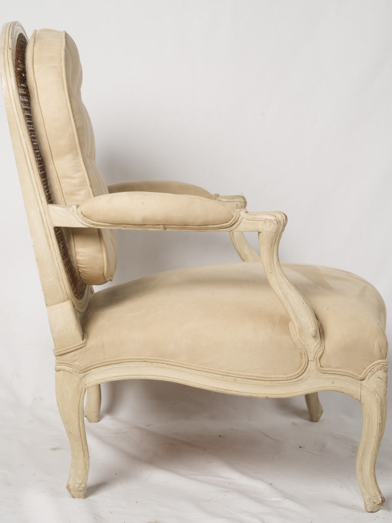 Symmetrical pair of 20th-century armchairs