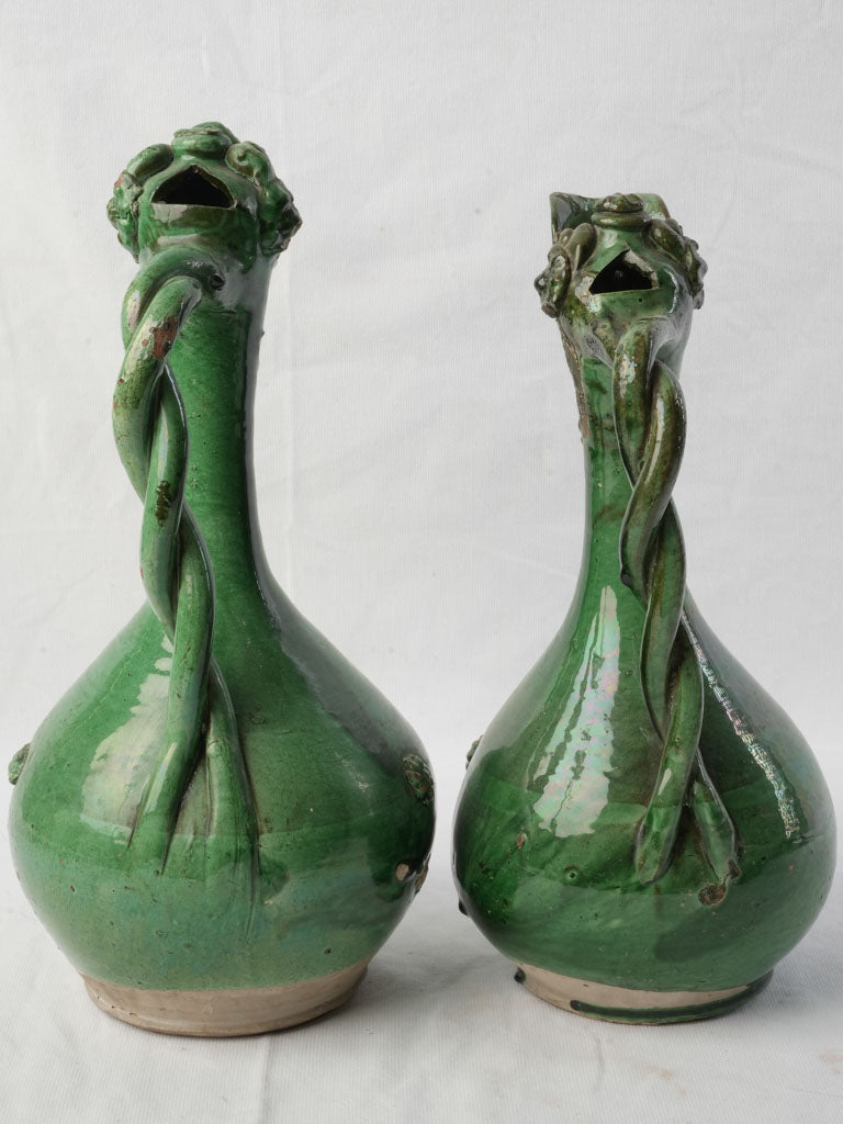 Folkloric-style Turkish pitchers  