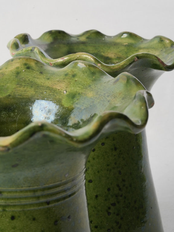 Unique handcrafted French pottery  