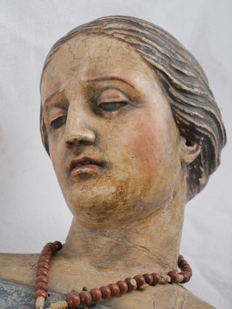 Vintage French ex-voto sculpture