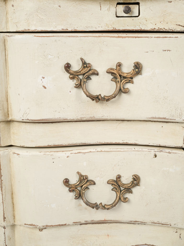 Muted tones painted desk
