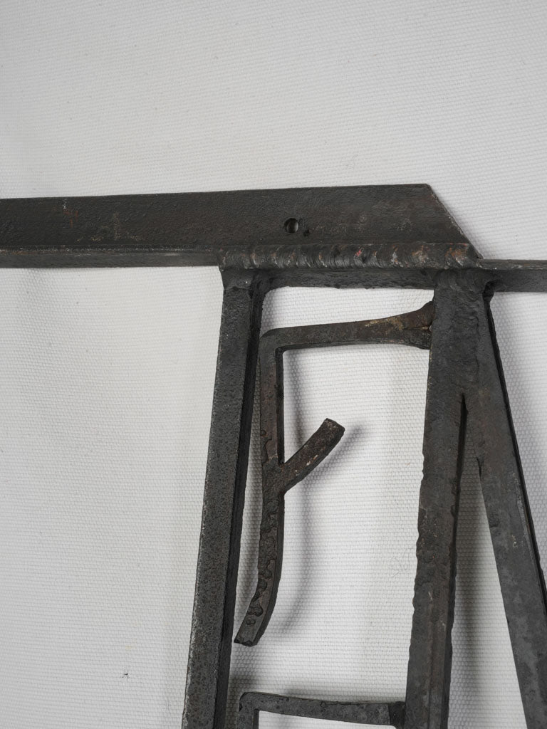 French Hand-Forged Blacksmith Sign circa 1940 - 62½"