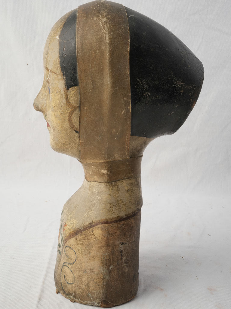 Timeless papier mache hat holder