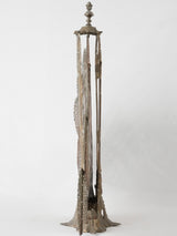 19th century fan chimney screen 23¾" x 33½"
