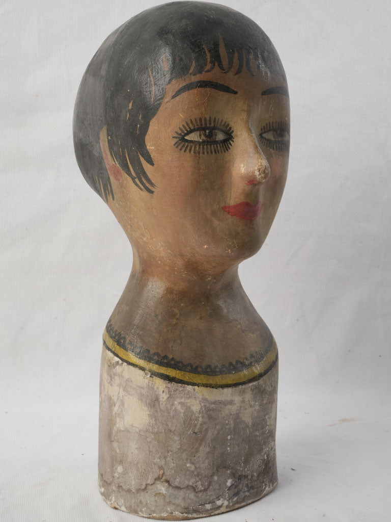 Timeworn patina decorative sculpture  