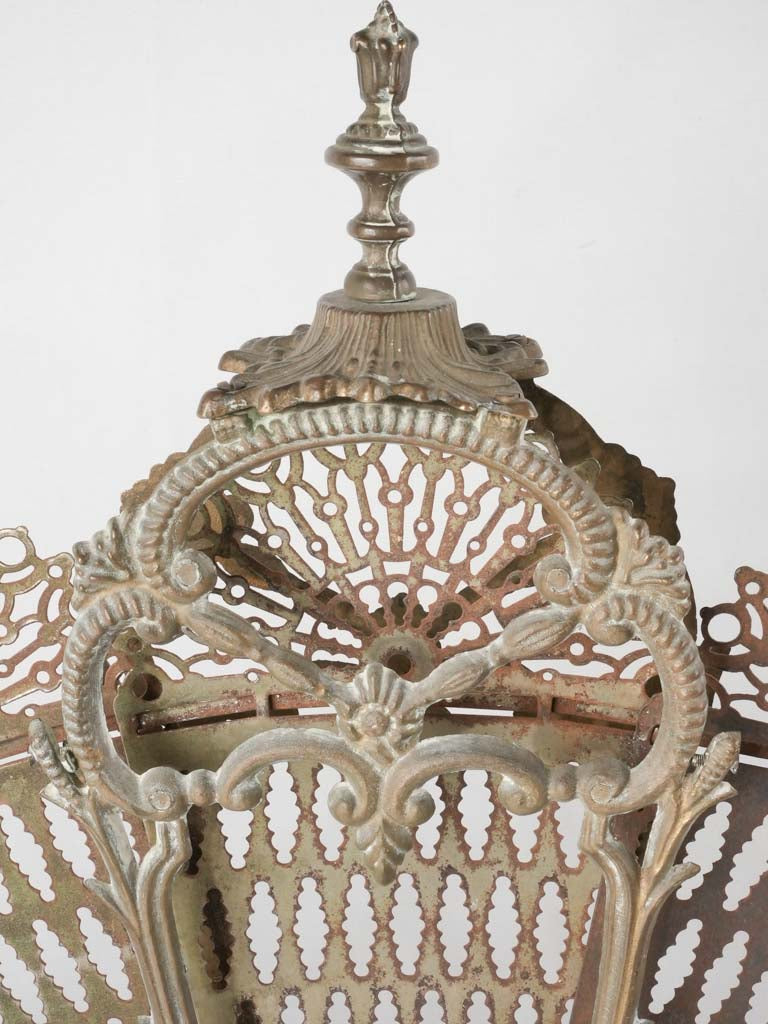 Nineteenth-century styled fire shield