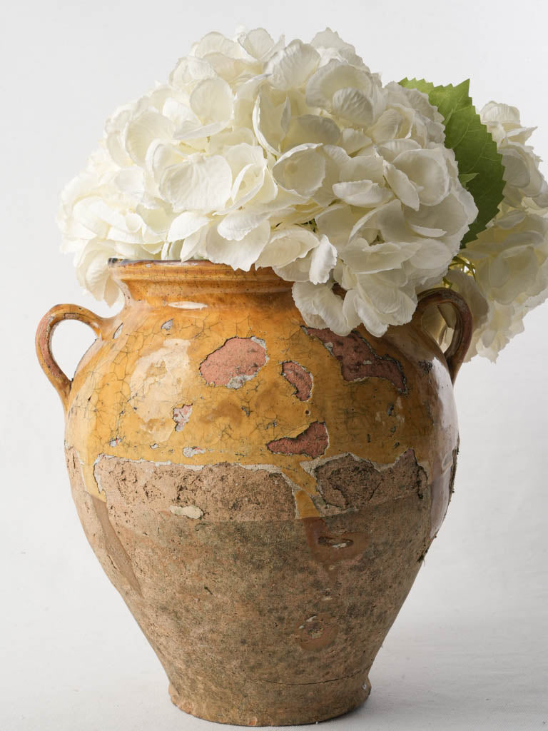 19th-Century French Rustic Confit Pot - 11¾"