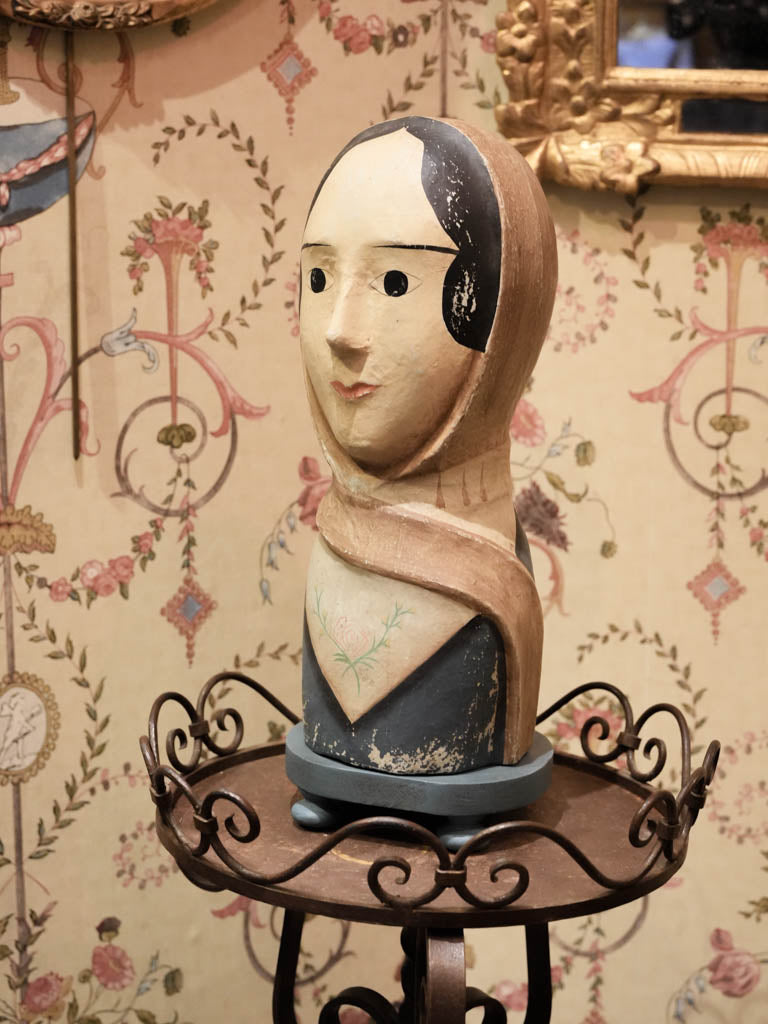 Collectible French handcrafted head