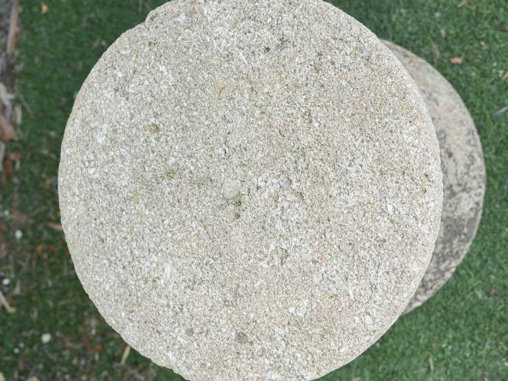 Strong visual stone base  
