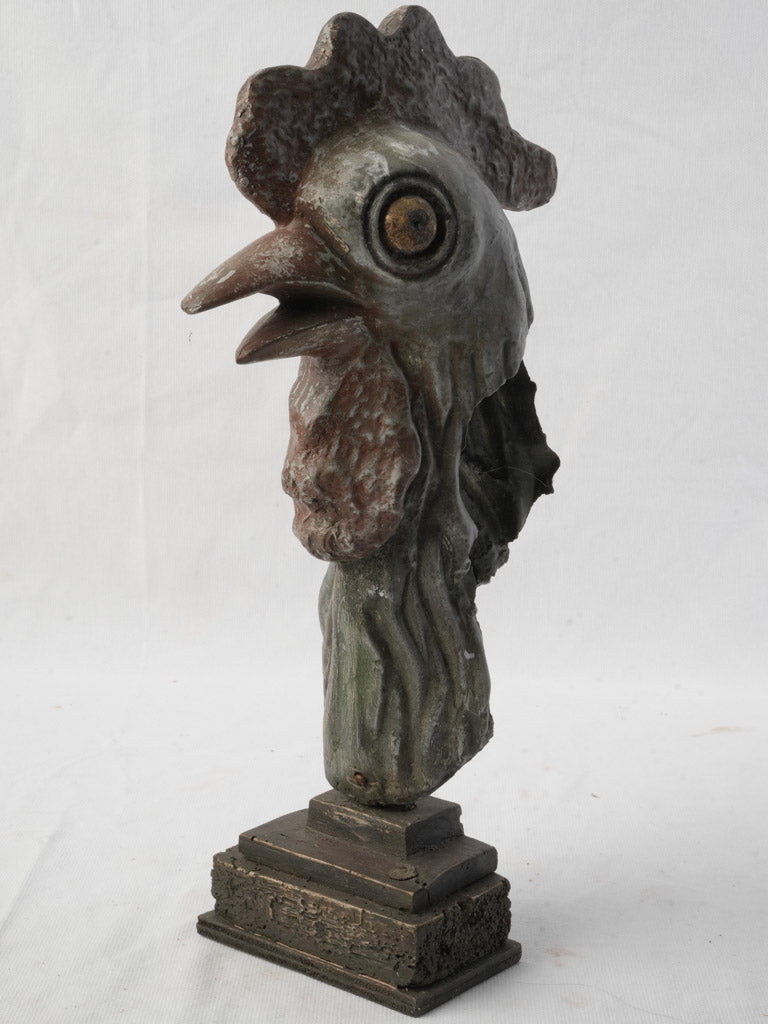 Expressive 20th-century folk art piece  