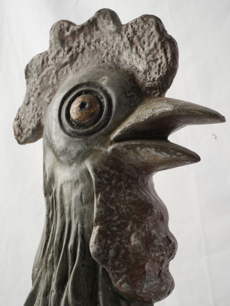 Charming unsigned French folk sculpture  