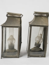 Curved ventilation French glass lanterns