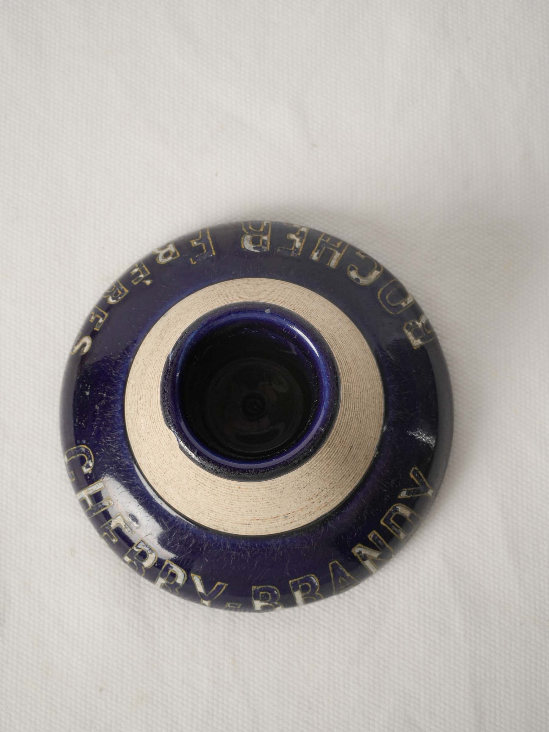 Antique advertising bistro match striker - Rocher Frères