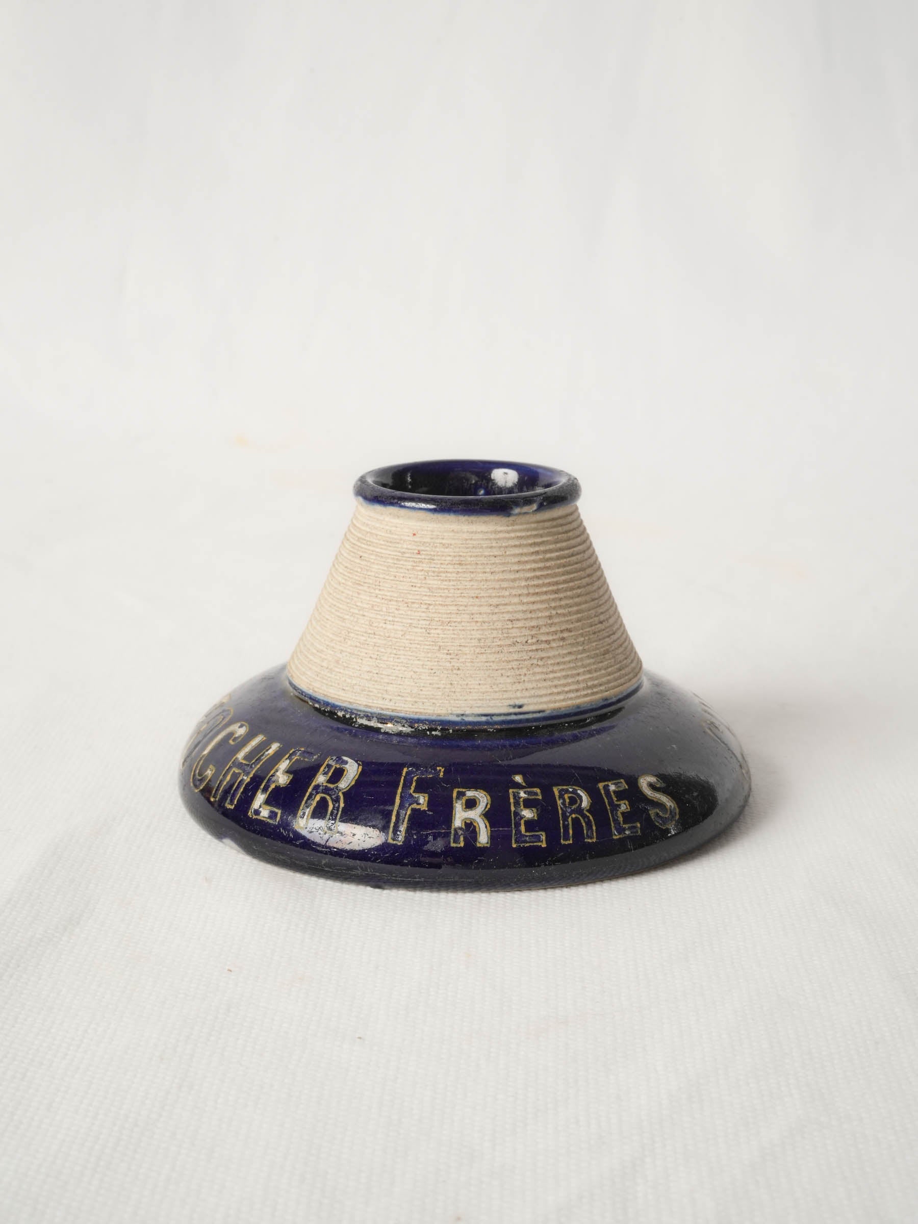 Antique advertising bistro match striker - Rocher Frères